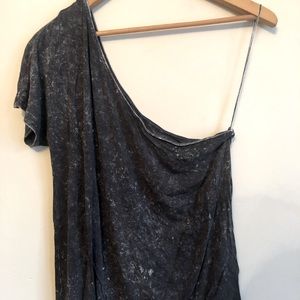 American Eagle Sexy Soft one shoulder tee SZ-L